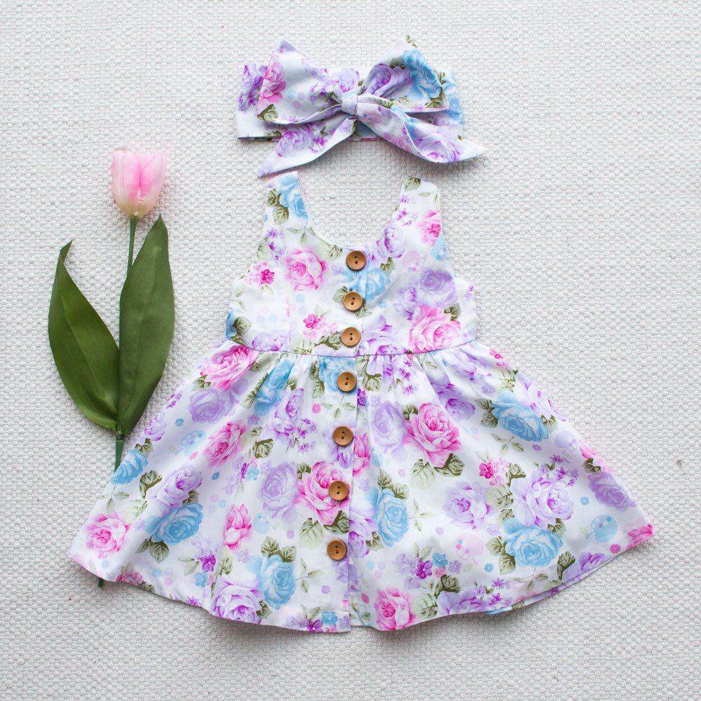 European and American Princess Style Girl's Dress