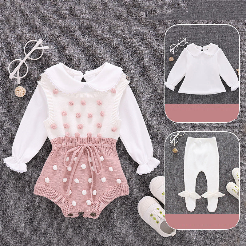 Korean-inspired Tri-Clasp Baby Clothes Set