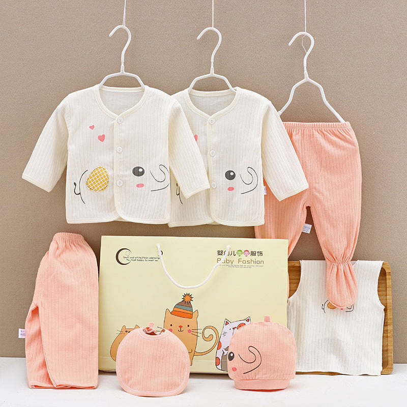 Cotton Baby Clothes Gift Box Set