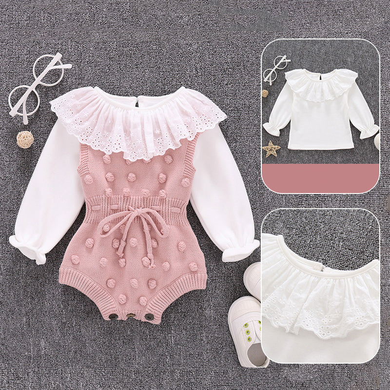 Korean-inspired Tri-Clasp Baby Clothes Set