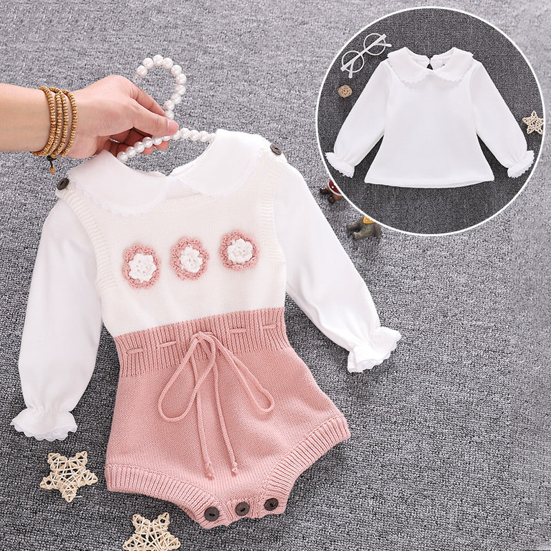 Korean-inspired Tri-Clasp Baby Clothes Set